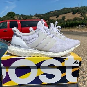 Adidas Ultraboost Triple White 3.0 Size 10.5